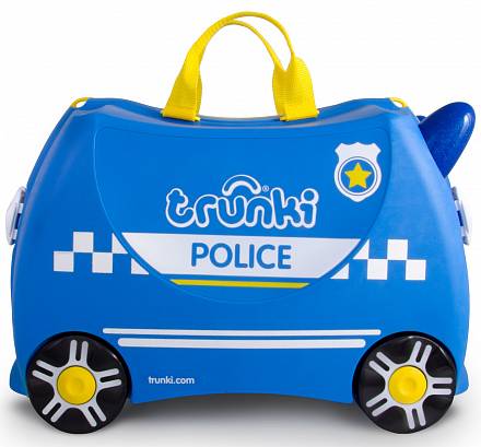 Детский чемодан на колесиках – Полицейская машина Перси 